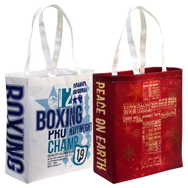 ■【熱銷TOP10】手提不織布袋-有底型W33xH40.5xD15cm-雙面彩色購物袋印刷