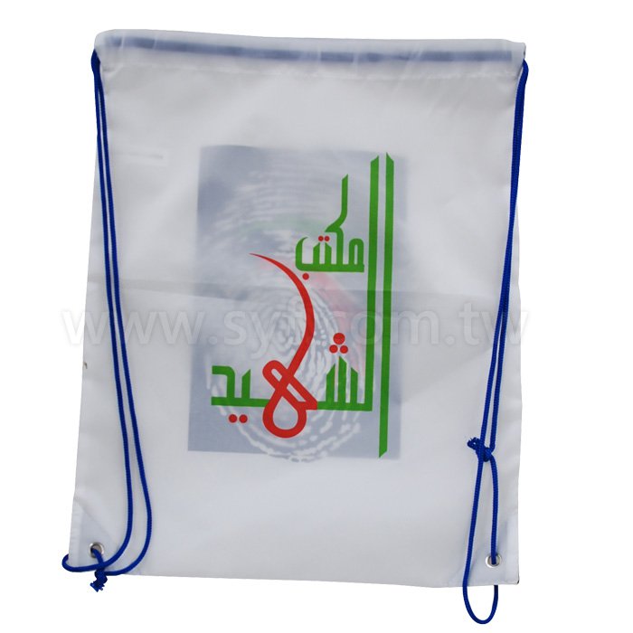 牛津布束口背袋