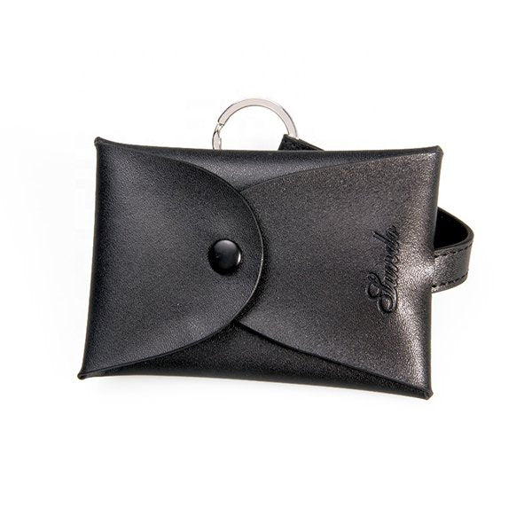 釦式真皮鑰匙包-可加印LOGO客製化印刷