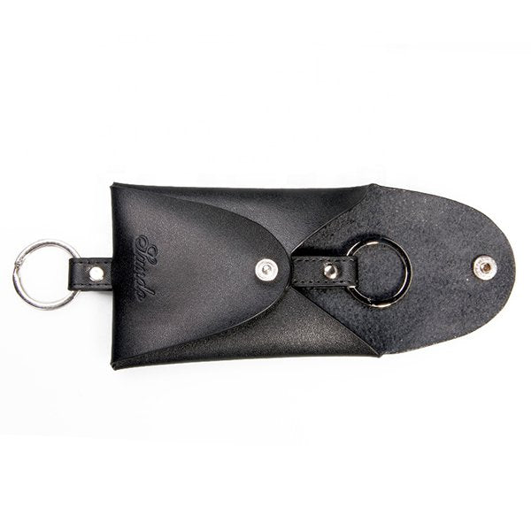 釦式真皮鑰匙包-可加印LOGO客製化印刷