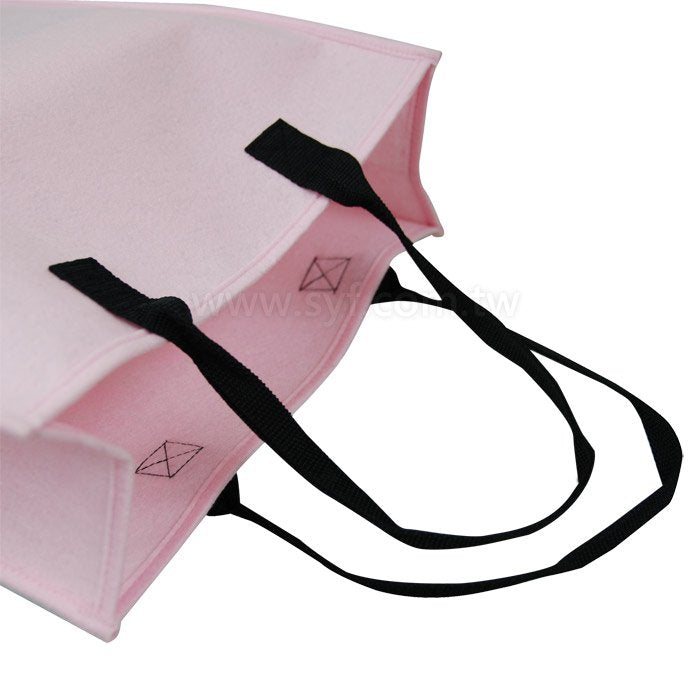 毛氈布購物袋-單色網版印刷-環保購物袋