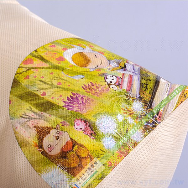 不織布T型袋-雙面單色熱轉印