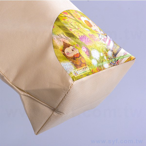 不織布T型袋-雙面單色熱轉印