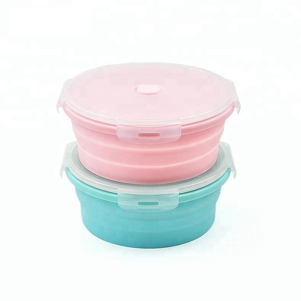矽膠摺疊餐盒