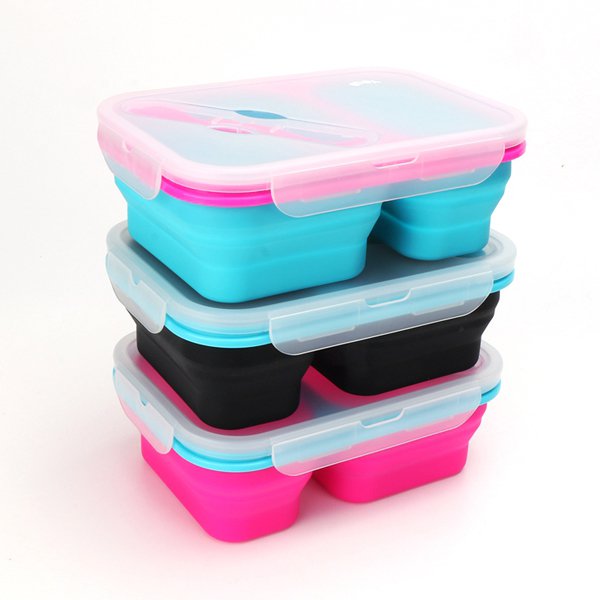 矽膠摺疊餐盒