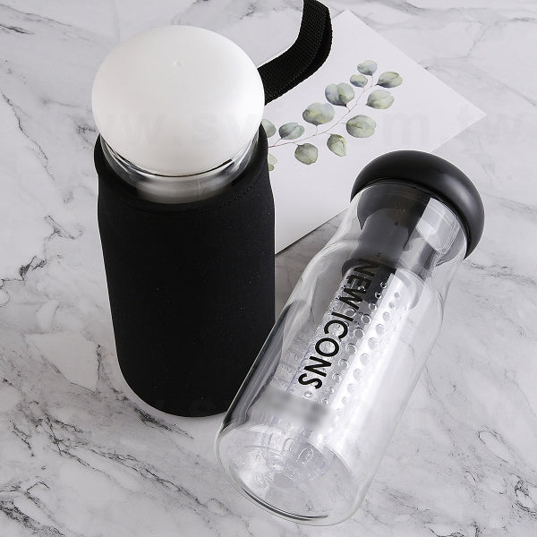 時尚透明檸檬水果瓶