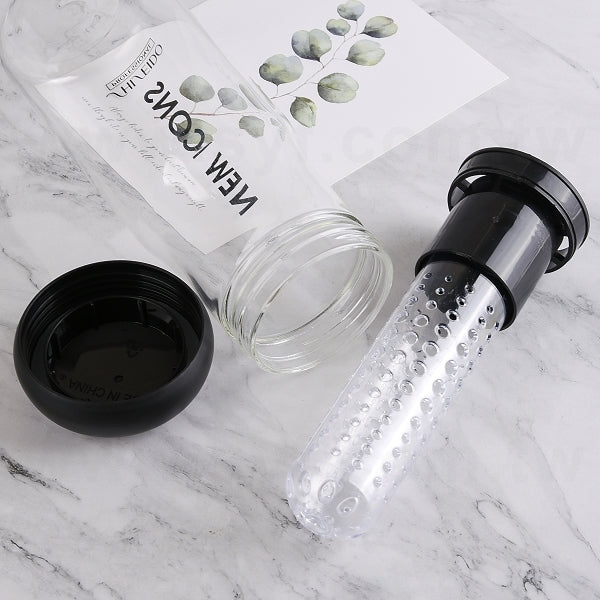 時尚透明檸檬水果瓶