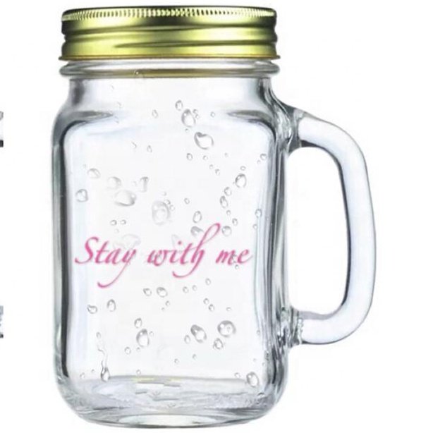 冷變色復古玻璃梅森罐杯