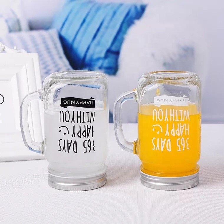 冷變色復古玻璃梅森罐杯