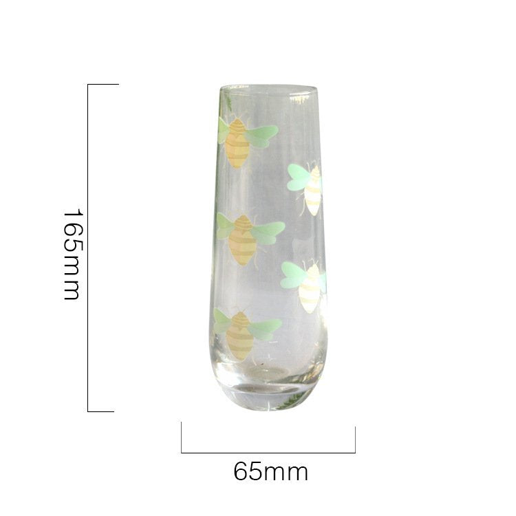 450ml高圓形冷變色玻璃水杯