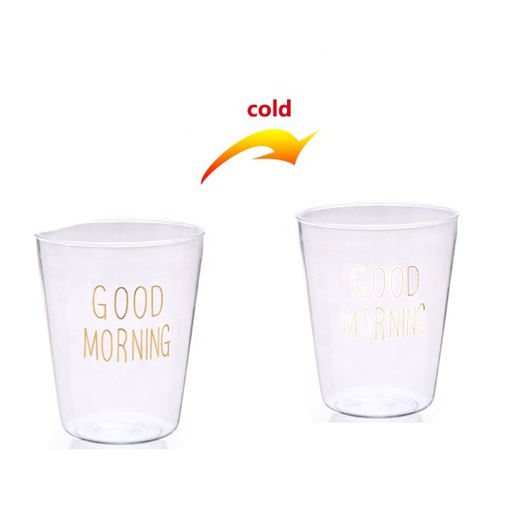 300ml聖誕裝飾冷變色玻璃啤酒杯