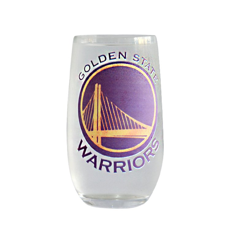 300ml變色圓形透明白色玻璃水杯