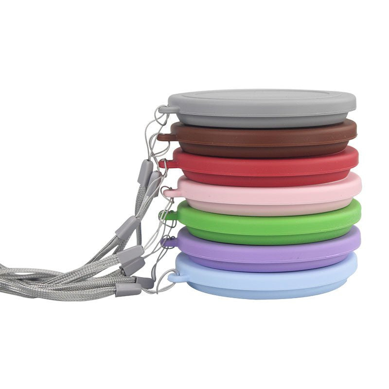 貓底矽膠折疊杯