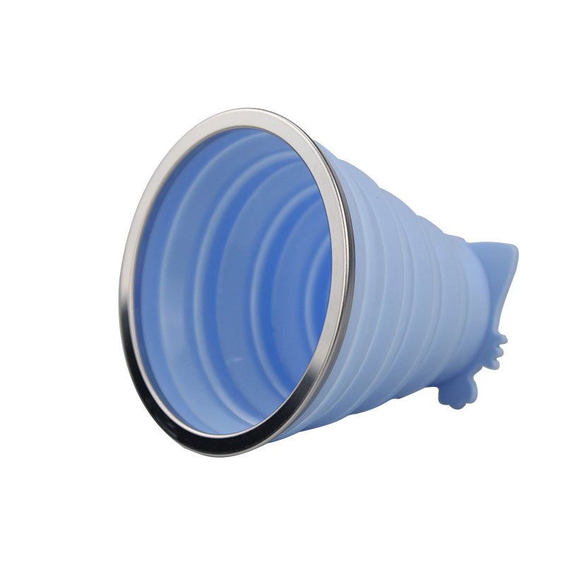 貓底矽膠折疊杯