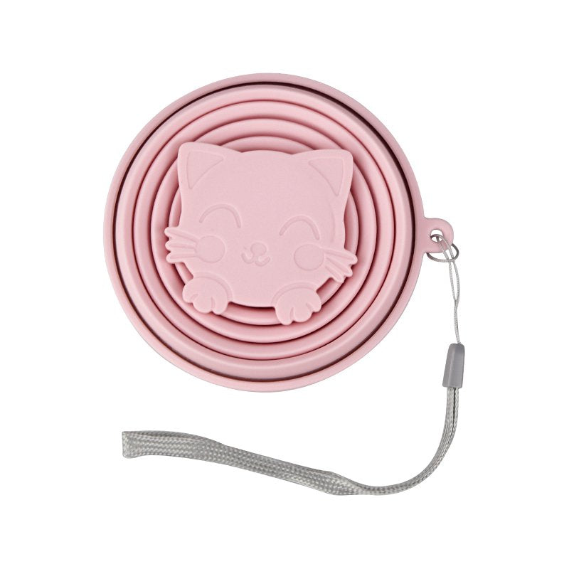 貓底矽膠折疊杯