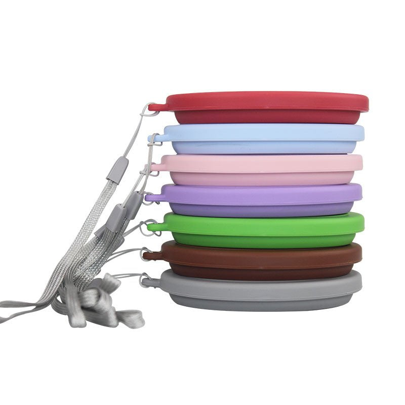 熊貓底矽膠折疊杯