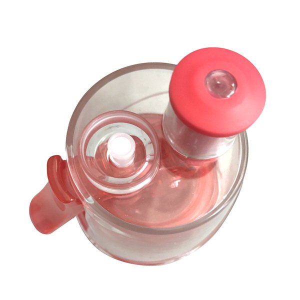 600ml降溫噴霧塑膠運動水壺