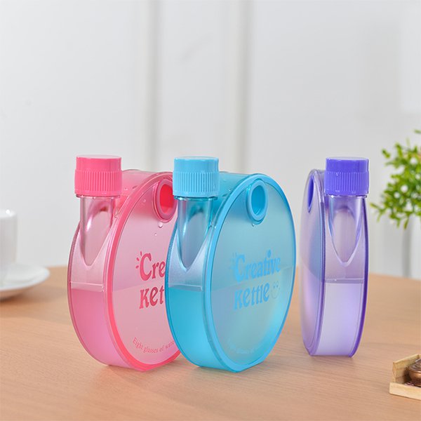 圓形扁平小麥桔梗隨手杯