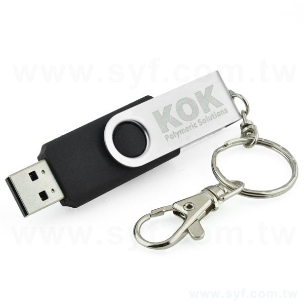 隨身碟-迷你禮贈品-旋轉金屬USB隨身碟-客製隨身碟容量-採購推薦股東會贈品