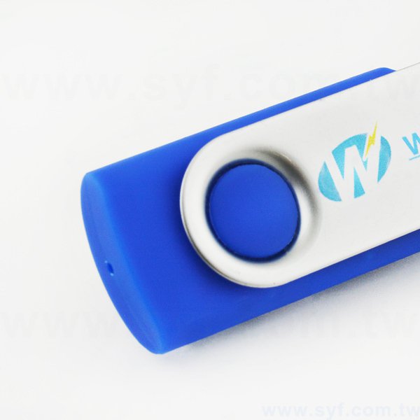 隨身碟-迷你禮贈品-旋轉金屬USB隨身碟-客製隨身碟容量-採購推薦股東會贈品