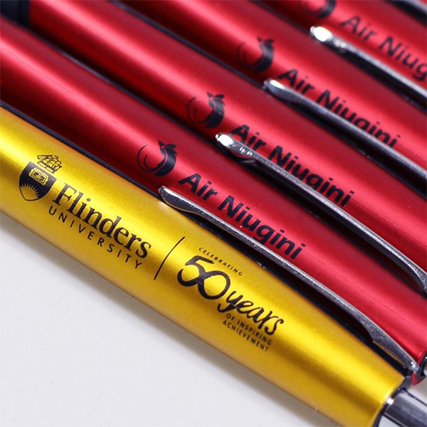 按壓式個性塑膠廣告單色筆