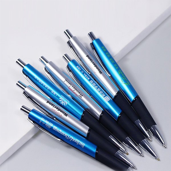 按壓式個性塑膠廣告單色筆