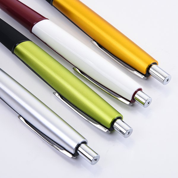 按壓式個性塑膠廣告單色筆