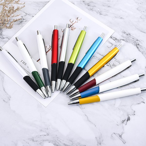 按壓式個性塑膠廣告單色筆