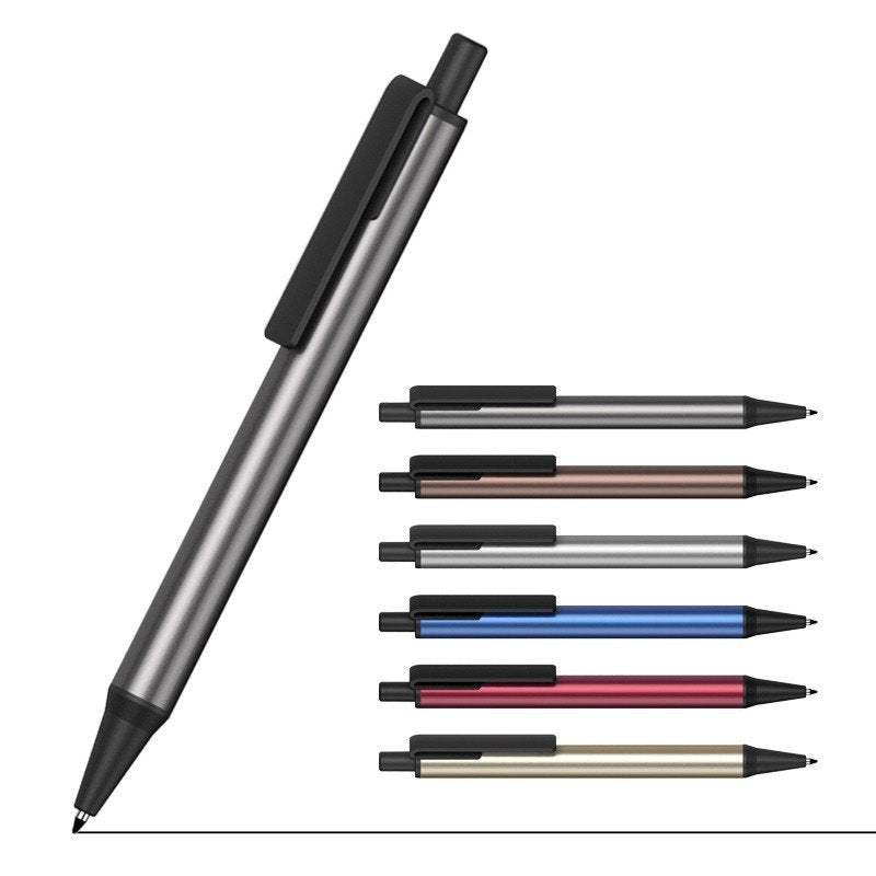 新設計按壓式金屬廣告單色筆