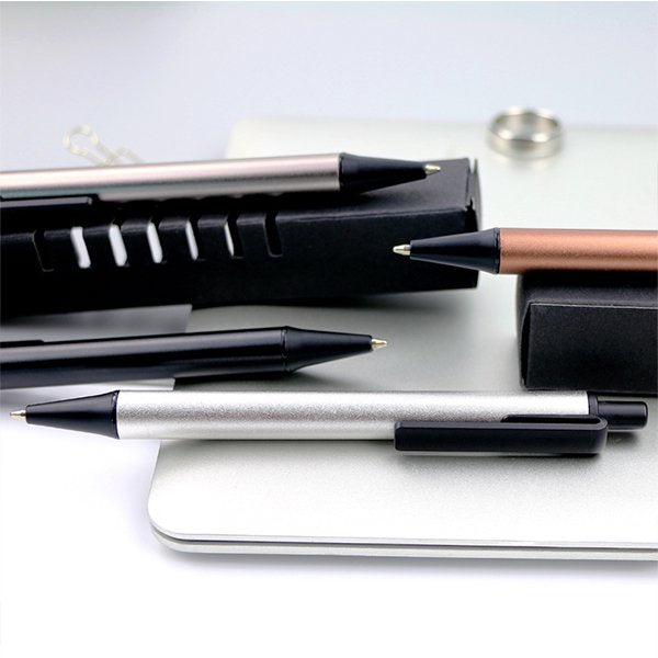 新設計按壓式金屬廣告單色筆