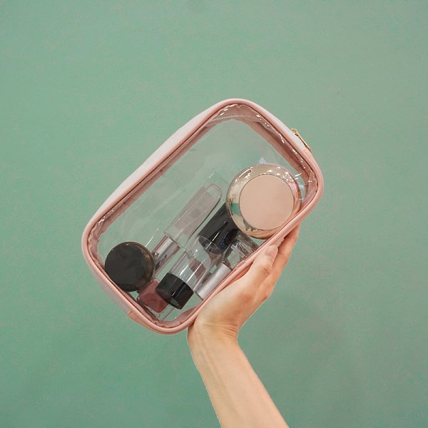 輕巧便攜透明PVC化妝包