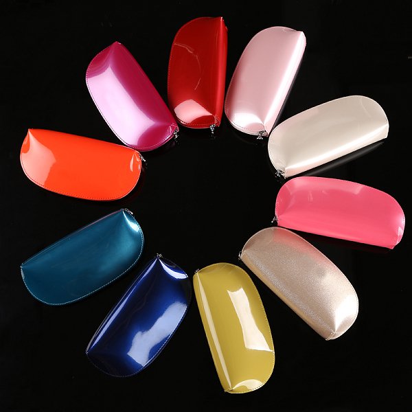 貝殼造型防水PVC化妝包