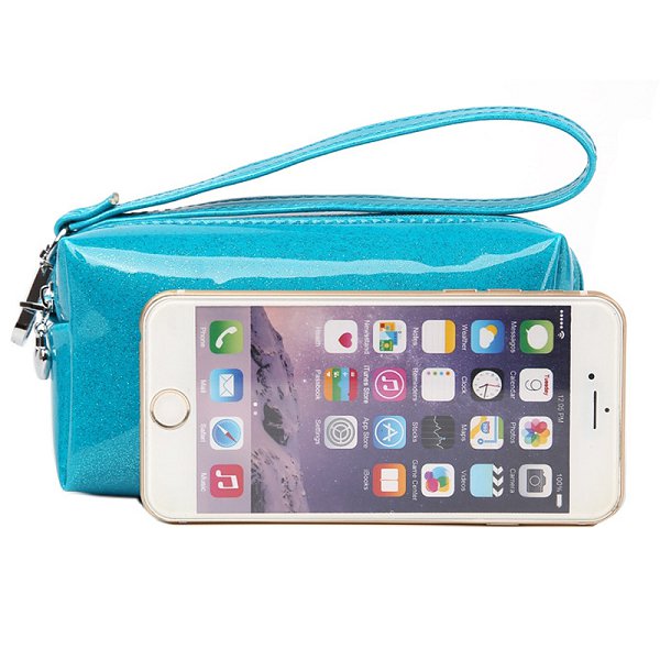 短掛繩防水PU化妝包