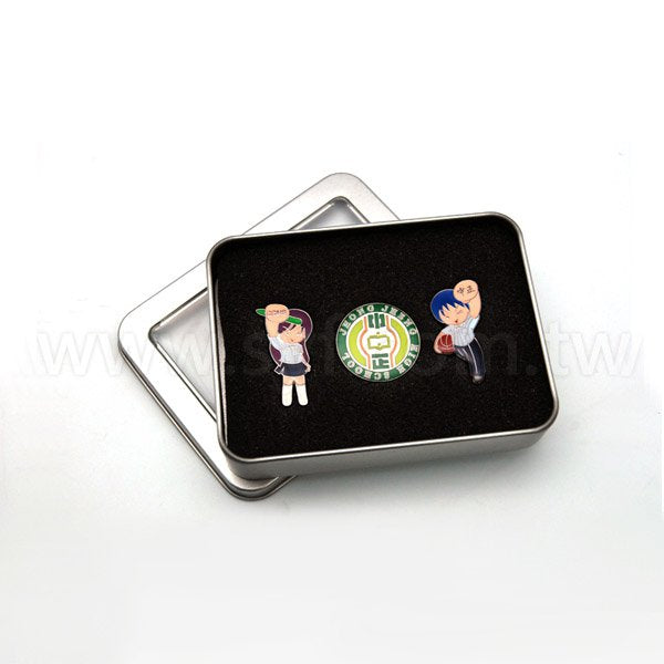 造型滴膠胸章-高雄市立中正高中