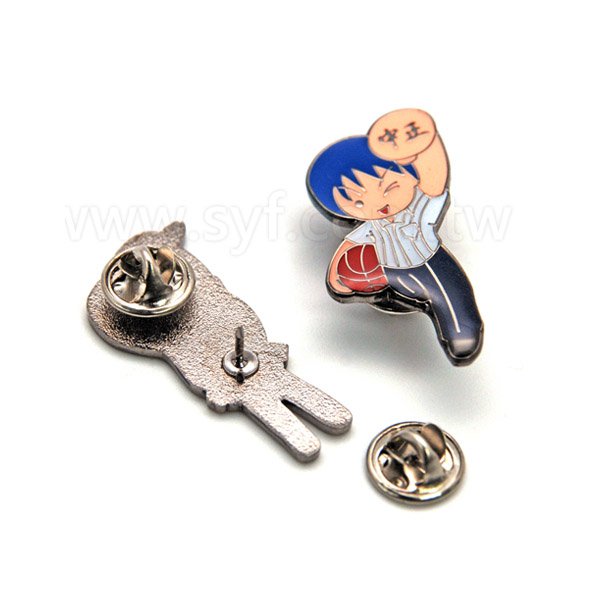 造型滴膠胸章-高雄市立中正高中