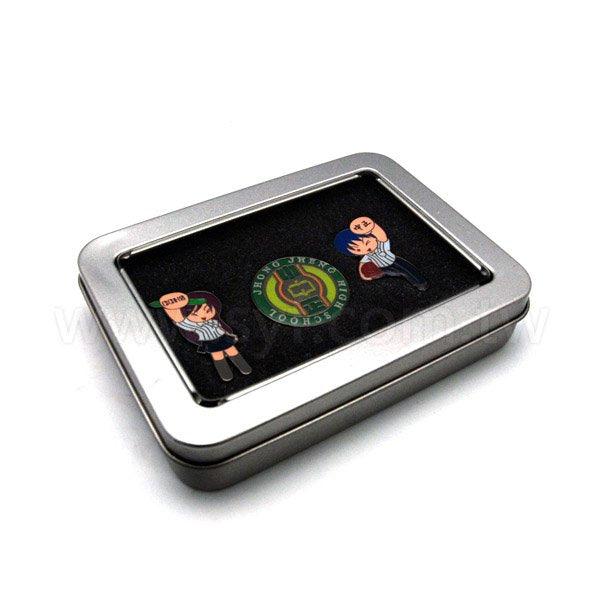 造型滴膠胸章-高雄市立中正高中