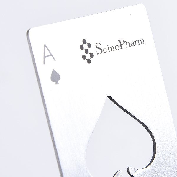 名片型金屬開瓶器-雷雕