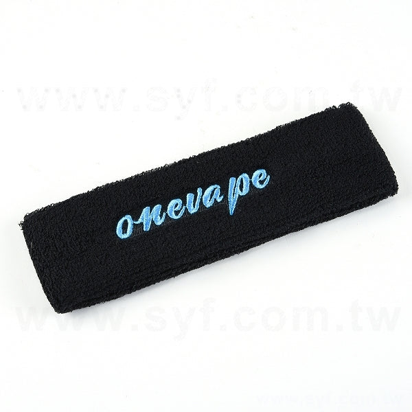 排汗運動棉質髮帶