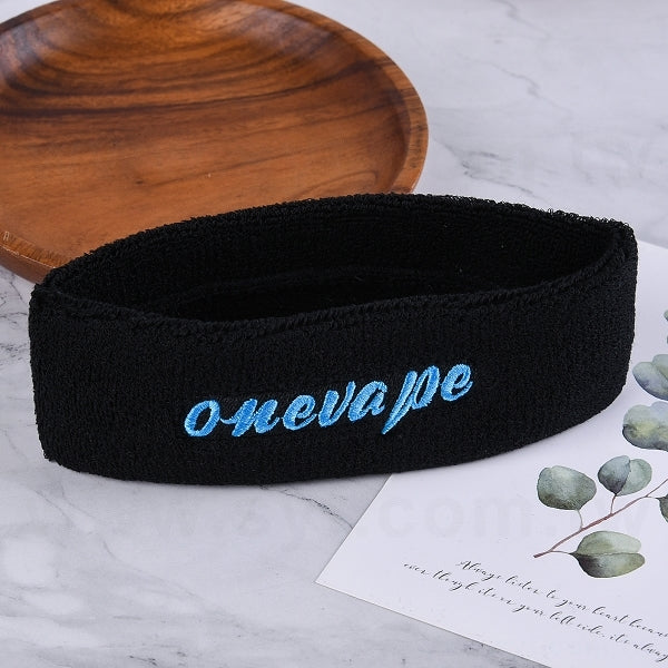 排汗運動棉質髮帶