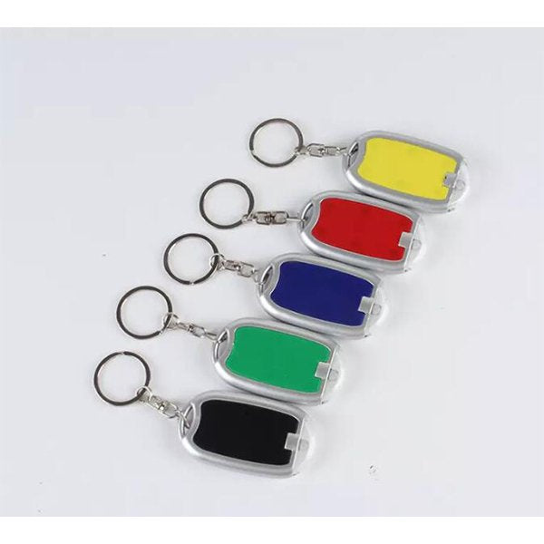 椭圓形LED鑰匙圈-PVC鑰匙圈