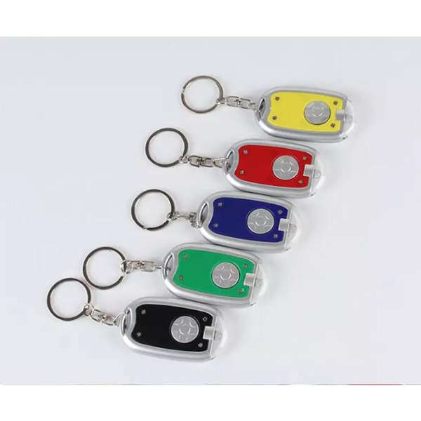 椭圓形LED鑰匙圈-PVC鑰匙圈