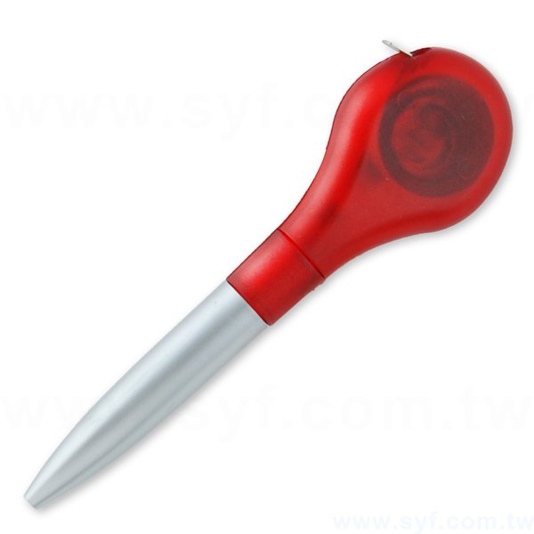 捲尺廣告筆-單色筆芯-造型創意禮品-多功能原子筆-三款式可選-採購客製印刷贈品筆