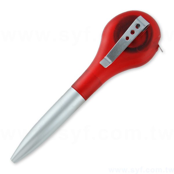 捲尺廣告筆-單色筆芯-造型創意禮品-多功能原子筆-三款式可選-採購客製印刷贈品筆