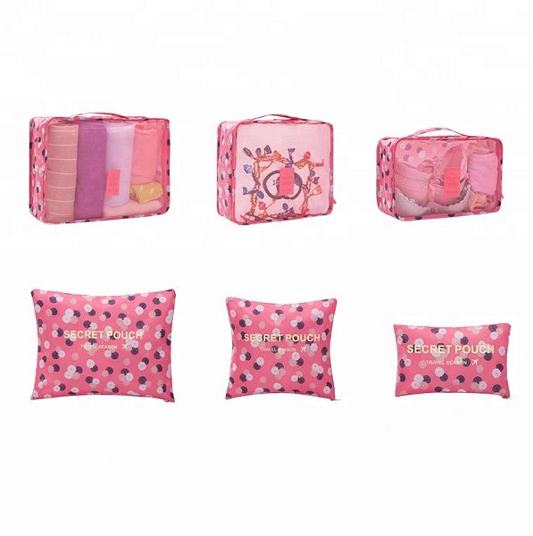 210D聚酯纖維旅行收納包