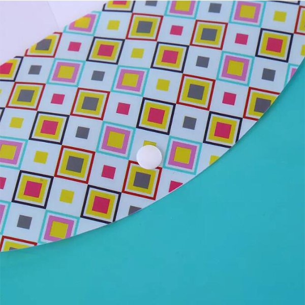 橫式公文袋-PP材質-鈕扣封口