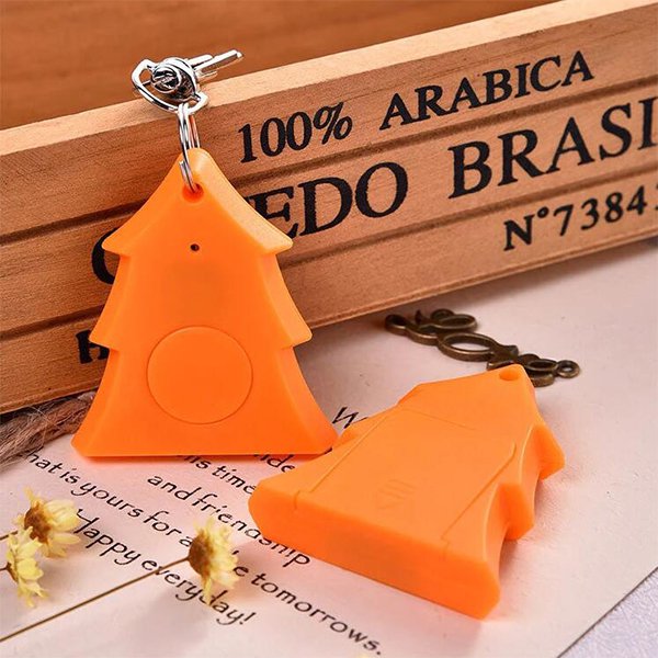 聖誕樹造型防丟鑰匙圈
