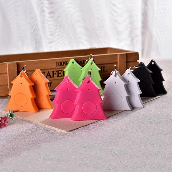 聖誕樹造型防丟鑰匙圈