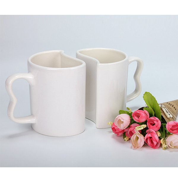 熱昇華情侶杯-300ml半圓型