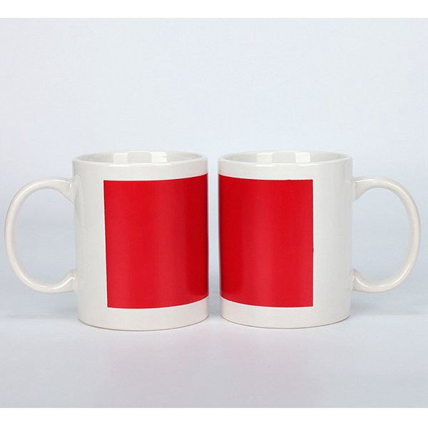 熱變色馬克杯-300ml白色陶瓷杯