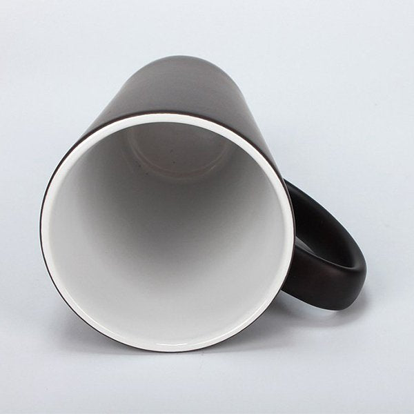 熱變色馬克杯-500ml霧面圓錐形